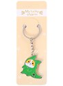 Брелок My lucky charm Корги-динозаврик (металл)