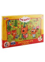 Настольная игра-ходилкаУмные игры Азбука. Три кота