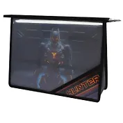 Папка для труда А4 "Огненный робот" 33*23 см пластик, молния