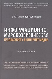 Информационно-мировоззренческая безопасность в интернет-медиа. Монография
