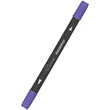 Маркер акварельный "Сонет", двухсторон., кисть и тонкий наконечник, ультрам. фиолет., сонет