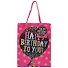 Подарочный пакет «Fuchsia birthday», А5 - 1