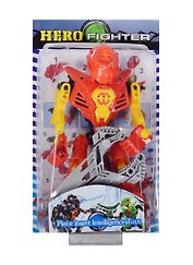Робот-трансформер «Hero Fighter», красный