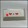 Открытка Сердце + сердце (Еж Стайл)