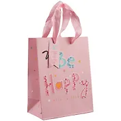 Пакет А5 23*18*10  "Happy holiday" жен., бум.мат.ламинат