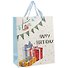 Пакет А4 32*26*10 "Birthday Party" нейтр., бум.мат.ламинат - 0