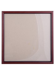 Рама 30*30 деревянная, цв. коричневый темный, со стеклом, Двуреченский
