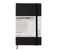 Записная книжка «Classic» А6, 61 листов в клетку, черный, Leuchtturm1917