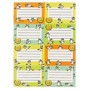 Наклейки для тетрадей «Еноты», 24 штуки