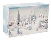 Коробка подарочная "СНЕЖНЫЙ ЛЕС" 26*17*11см, Новый год, картон