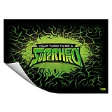 Клеенка для уроков труда "СУПЕРГЕРОЙ" 500*700мм, ПВХ 130мкм, подвес