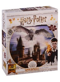 Пазл 3D Prime 3D 500 эл. Хогвартс и Букля (Hogwarts and Hedwig)