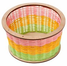 Набор для плетения KidsCraft № 2 (КС202) (корзинка) (16х16см) (круг средний)