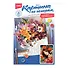 Картина по номерам на картоне 20х28,5 см "Девушка  в кимоно" - 1