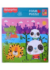 Мягкие пазлы Fisher-Price "Панды" 25 элементов