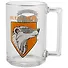 Кружка Гарри Поттер Пуффендуй Герб (стекло) (320мл) (коробка) - 1