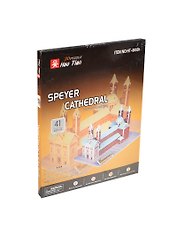 Конструктор 3D Собор (Speyer Cathedral) (124385) (41шт) (27,5х15,5х14см) (3D Puzzle Hao Tian)