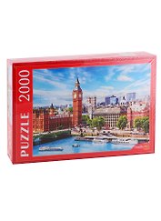 Пазл 2000 эл. Утренний биг-бен в лондоне ПИ2000-3695