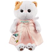 Игрушка мягкая Budi Basa, Ли-Ли в нежно-розовом платье с птичкой, 27см