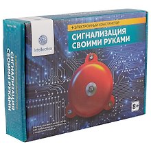Электронный конструктор Intellectico Сигнализация своими руками (синий) 1006