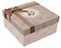 Коробка подарочная "FOR YOU" 20*20*9,5, картон - 1