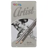 Карандаши для эскизов «Artist», 4H–D, 10 штук