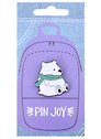 Значок Pin Joy Белый медведь с шарфом (металл) (12-08599-937)