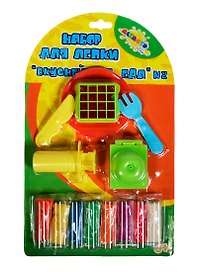 Набор для лепки Вкуснейшая еда №2 (3899B) (8цв.х 20г.) (Altacto Clay) (3+) (блистер)