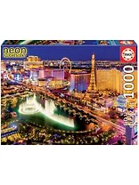 Пазл Educa 1000 деталей Неоновый Лас-Вегас