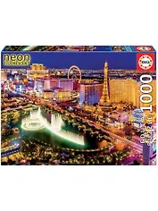 Пазл Educa 1000 деталей Неоновый Лас-Вегас