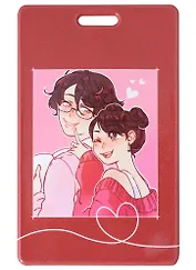 Чехол для карточек Аниме парочка (цветные)