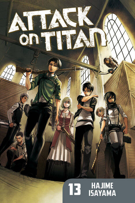 Обложка книги «Attack on Titan 13»