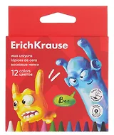 Мелки восковые 12цв "