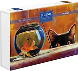 Пазл Hatber 500 "Узнай себя! №1 (Лючия Хеффернан)" в подарочной коробочке + постер, 48х33 см