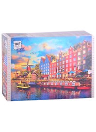 Пазл «Амстердам» 1000 элементов, Step puzzle