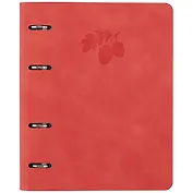 Тетрадь на кольцах в клетку Listoff, "Harmony. Коралловый", 120 листов