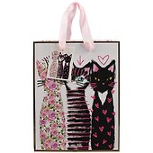 Пакет А5 23*18*10 Flower Cats жен., бум.мат.ламинат - 1