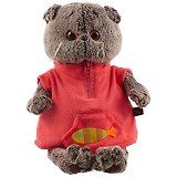 Игрушка мягкая Budi Basa, Басик в красном флисовом жилете (В1) Ks25-068