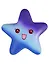 Игрушка-антистресс Звездочка (PU) (8 см) (SQ037) - 0