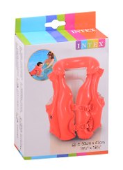 Жилет для плавания 50x47 см. Красный INTEX. Арт. 58671NP
