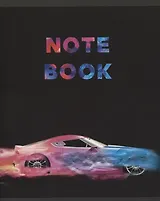 Тетрадь в клетку Listoff, "Красочные машины", 96 листов, в ассортименте