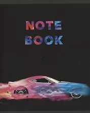 Тетрадь в клетку Listoff, "Красочные машины", 96 листов, в ассортименте