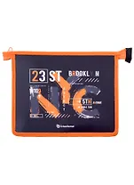 Папка для тетрадей А5 "GRAFFITI" молния, пластик