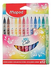 Фломастеры Maped, Mini Cute, 12 цветов