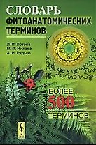 Словарь фитоанатомических терминов.