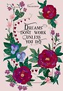 Ежедневник недат. А5 128л "VINTAGE. Dreams" 7Б, фактур.переплет, тисн.фольгой, тонир.блок