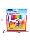 Фломастеры «Пингвины» Centropen, 18 цветов - 1