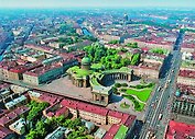 Открытка с видами (СПб) Невский проспект с высоты [SPB-108]