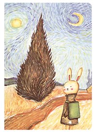 Тетрадь общая «Rabbit in the country», 36 листов в клетку, А5, в ассортименте