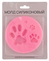Силиконовый молд Лапки